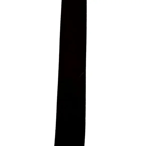 Levi Belt Logo Metal Buckle 100% Real Leather circa 90' s Black size S - Picture 6 of 16